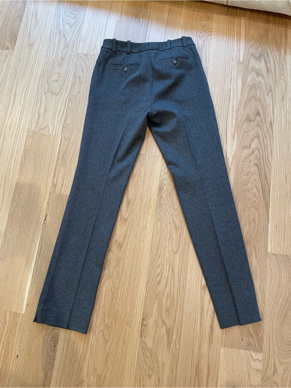 Etcetera Women’s Dark Grey Straight-Leg Dress Trousers